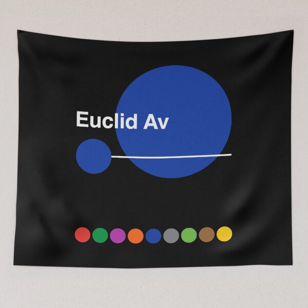 Item preview, Euclid Avenue - East New York, Brooklyn, New York Subway designed and sold by ClickForMore.
