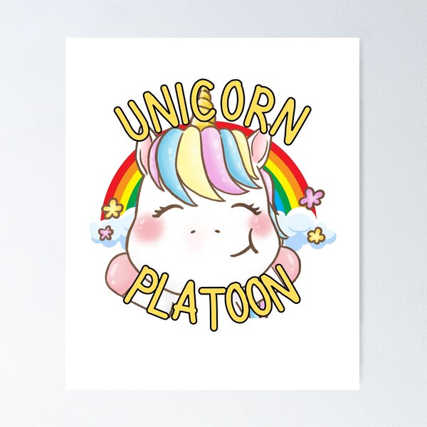 Item preview, Unicorn Platoon designed and sold by JockArts.