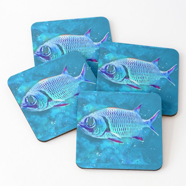 Item preview, Carp Fish Ocean Watercolour Painting Art designed and sold by getlyart.