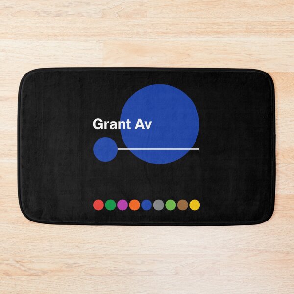 Item preview, Grant Avenue - City Line, Brooklyn, New York Subway designed and sold by ClickForMore.