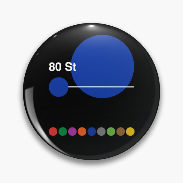 Item preview, 80 St - Ozone Park, Queens, New York Subway designed and sold by ClickForMore.