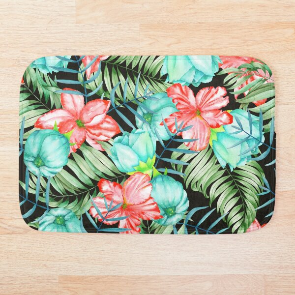 Item preview, Palms and Flowers designed and sold by Line Artistry.