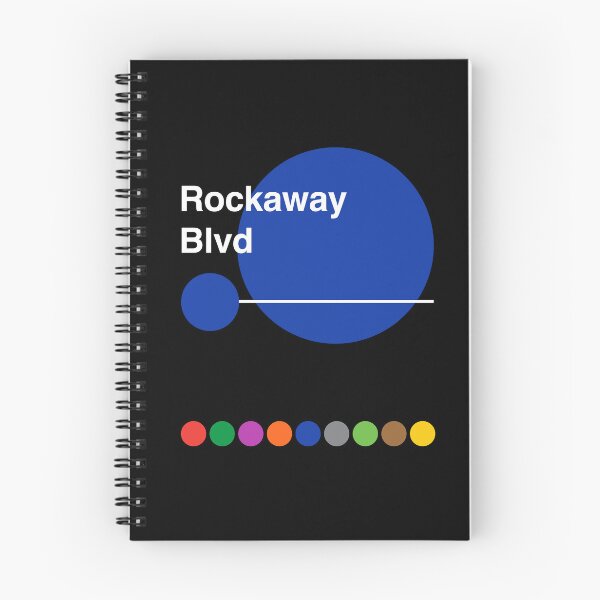 Item preview, Rockaway Blvd - Ozone Park, Queens, New York Subway designed and sold by ClickForMore.
