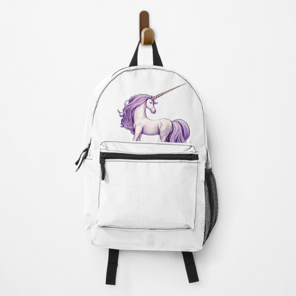 Item preview, Fantasy White Purple Unicorn Design designed and sold by GreenBubble - Shop and reforest.