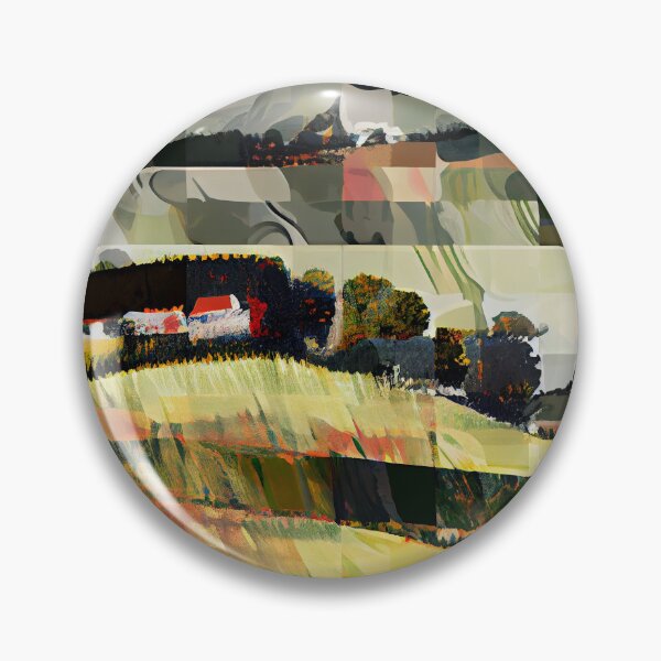 Item preview, Balanced Semi Abstract Dramatic English Countryside Pattern Digital Painting designed and sold by CodeAndColors.
