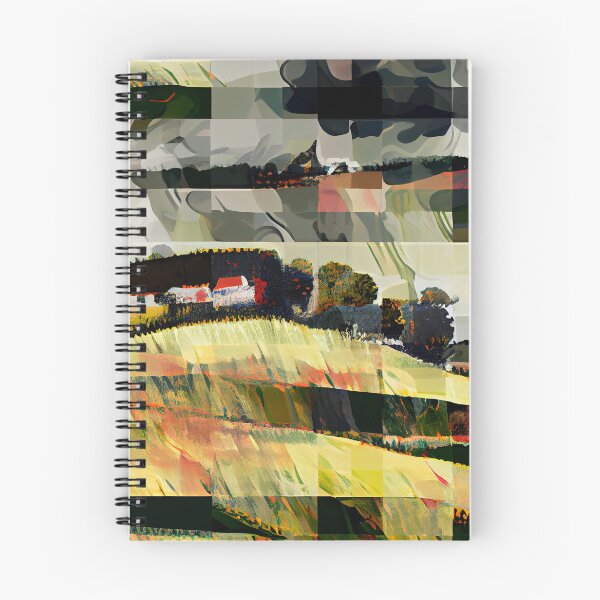 Item preview, Balanced Semi Abstract Dramatic English Countryside Pattern Digital Painting designed and sold by CodeAndColors.