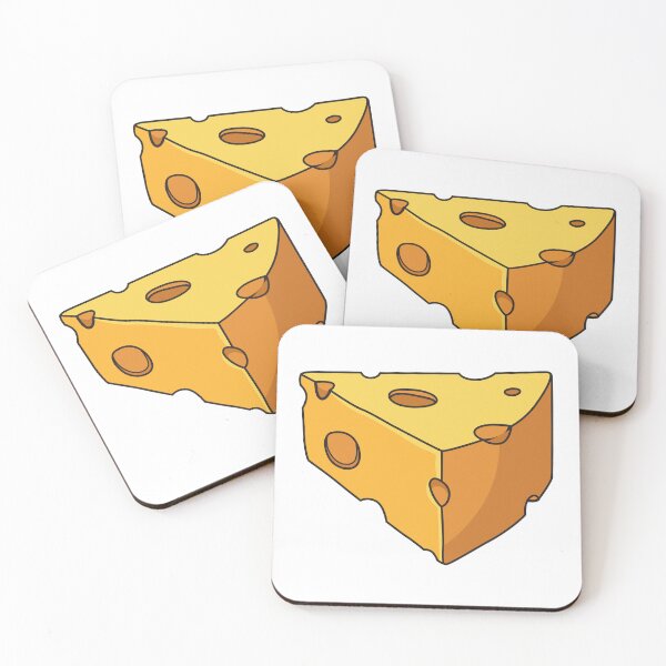 Item preview, Cheese cartoon illustration designed and sold by Misscartoon.