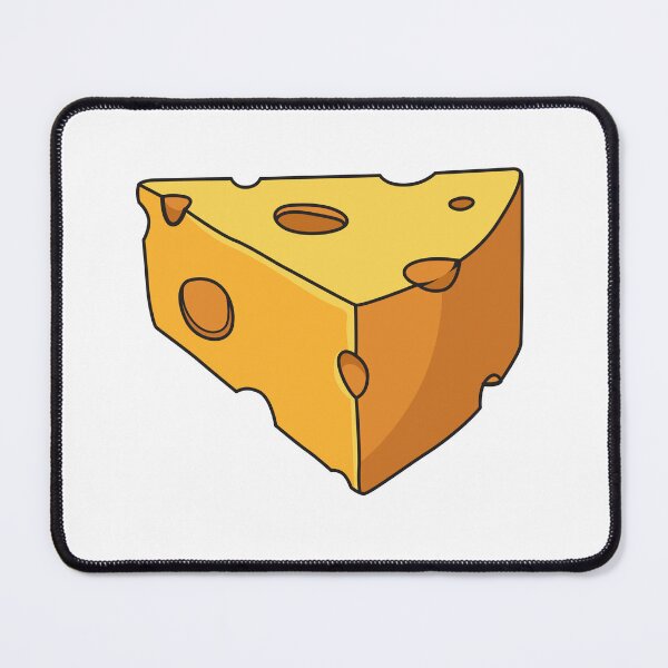 Item preview, Cheese cartoon illustration designed and sold by Misscartoon.