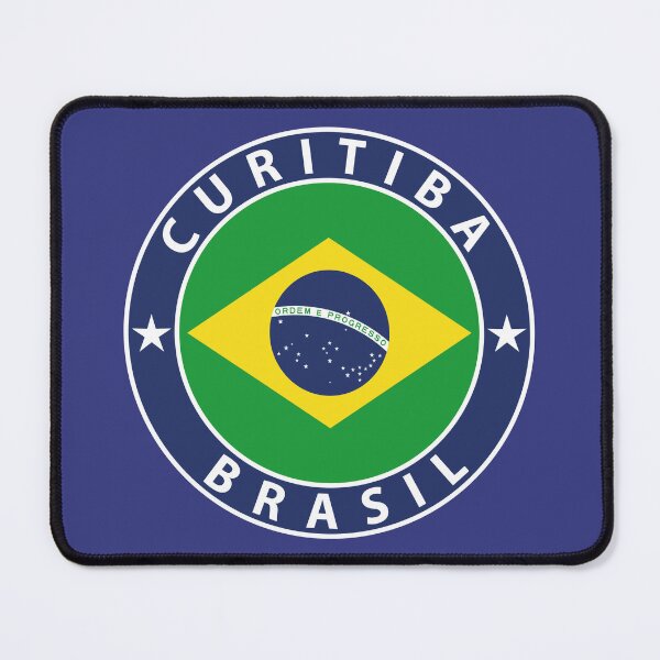 Item preview, Curitiba Brazil Brasil flag coat of arms designed and sold by Skykratzer.