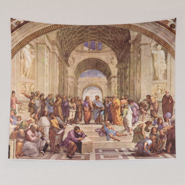 Item preview, The School of Athens by Rafael Sanzio designed and sold by Yemena.