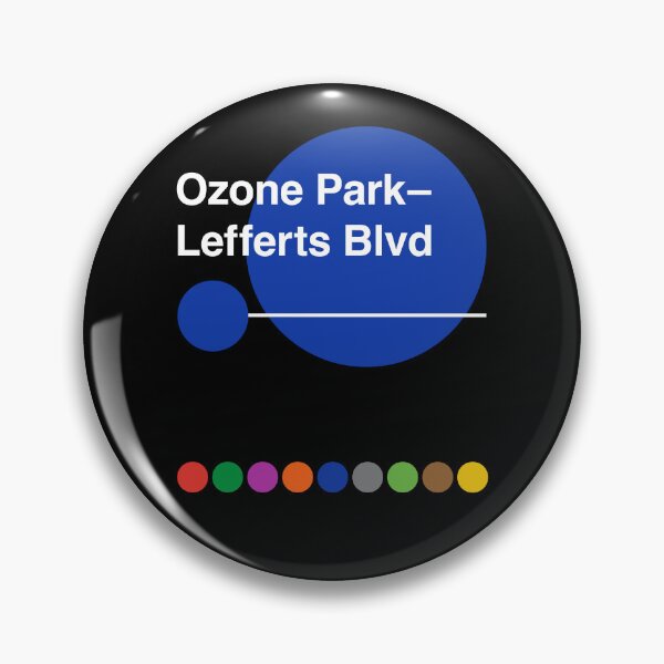 Item preview, Ozone Park-Lefferts Blvd, South Richmond Hill, Queens, New York Subway designed and sold by ClickForMore.