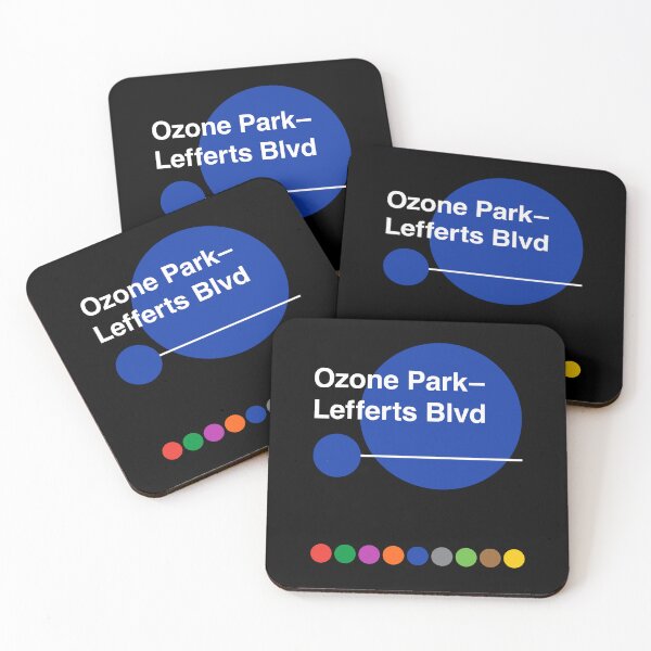Item preview, Ozone Park-Lefferts Blvd, South Richmond Hill, Queens, New York Subway designed and sold by ClickForMore.