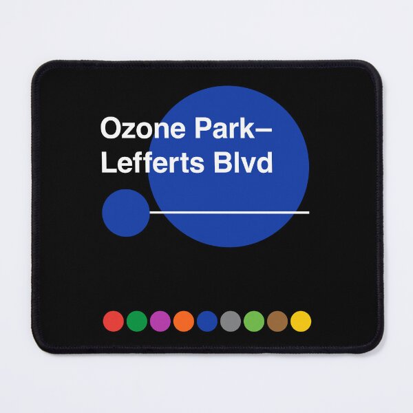 Item preview, Ozone Park-Lefferts Blvd, South Richmond Hill, Queens, New York Subway designed and sold by ClickForMore.