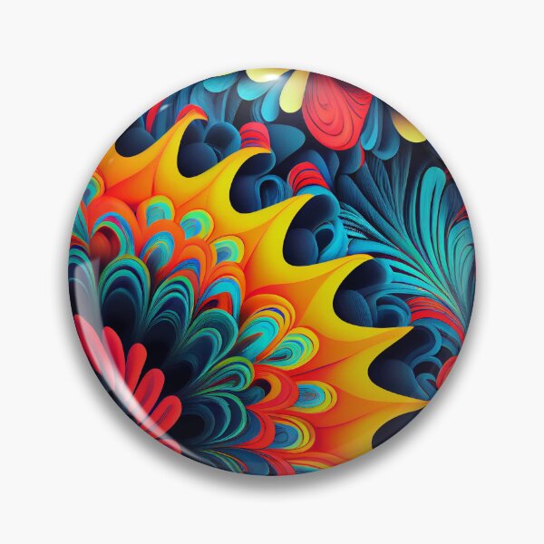 Artikelvorschau, Vibrant Pattern Digital Painting entworfen und verkauft von CodeAndColors.
