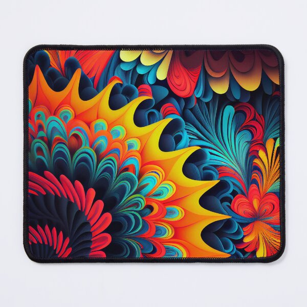 Item preview, Vibrant Pattern Digital Painting designed and sold by CodeAndColors.