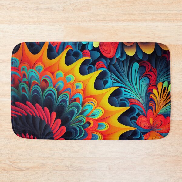 Item preview, Vibrant Pattern Digital Painting designed and sold by CodeAndColors.