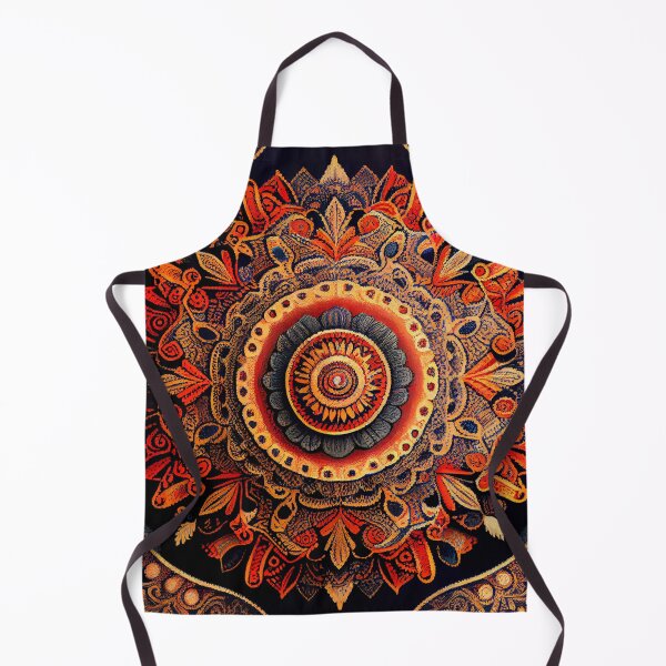 Item preview, Intense Bohemian Pattern Digital Painting designed and sold by CodeAndColors.