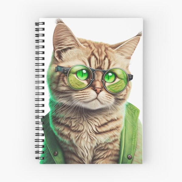 Artikelvorschau, Ginger Tabby mit Jacke und Brille entworfen und verkauft von RuralGreen.