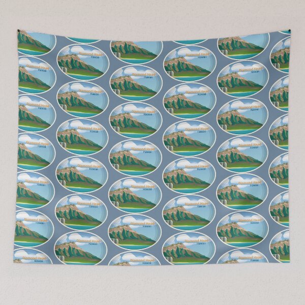 Item preview, Diamond Head, Hawaii designed and sold by studio838.