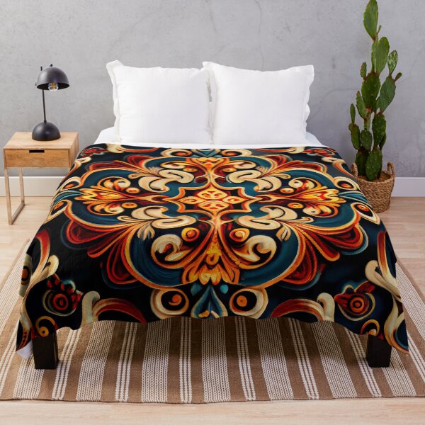 Item preview, Aggressive Traditional Pattern Digital Painting designed and sold by CodeAndColors.