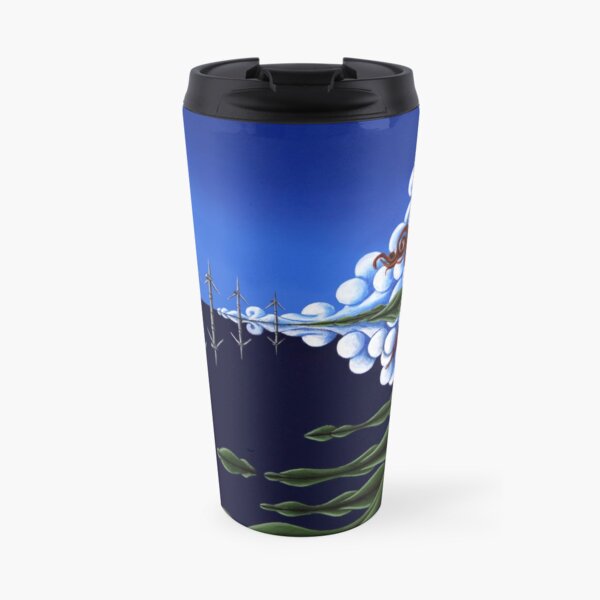 EnvironMental - Original Art from Shee - Surreal Worlds Travel Coffee Mug