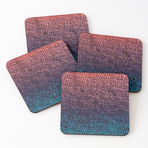 Item preview, Colourful Wave Stitch Crochet Texture Pattern designed and sold by Thread Bubbler.