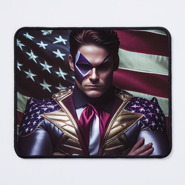 Item preview, United States of America as a Supervillain designed and sold by LukeAiWalker.