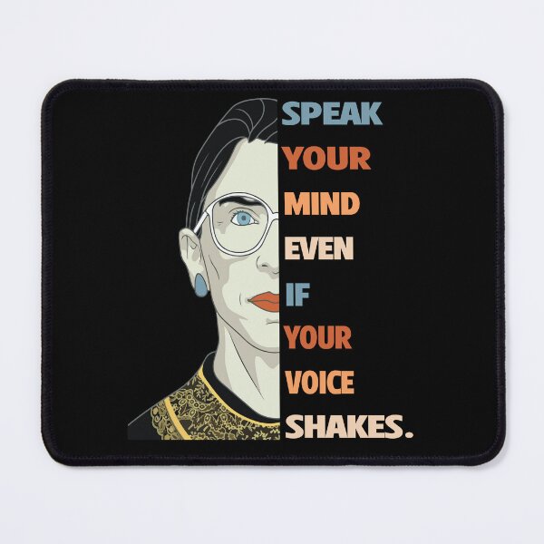Item preview, Speak Your Mind Even If Your Voice Shakes Quotes Vintage Saying designed and sold by Mannoucha ⭐⭐⭐⭐⭐ ( 1,978 reviews ).