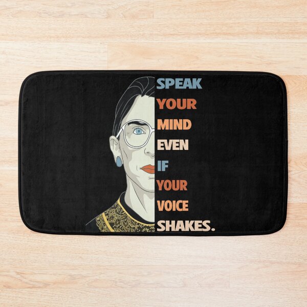 Item preview, Speak Your Mind Even If Your Voice Shakes Quotes Vintage Saying designed and sold by Mannoucha ⭐⭐⭐⭐⭐ ( 1,978 reviews ).