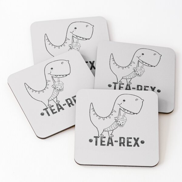 Item preview, Tea Rex Dinosaur Drinking Boba Tea Gift Idea For Bubble Lover  designed and sold by Myth-Creatures.