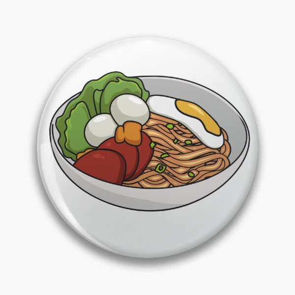 Item preview, Noodle cartoon illustration designed and sold by Misscartoon.