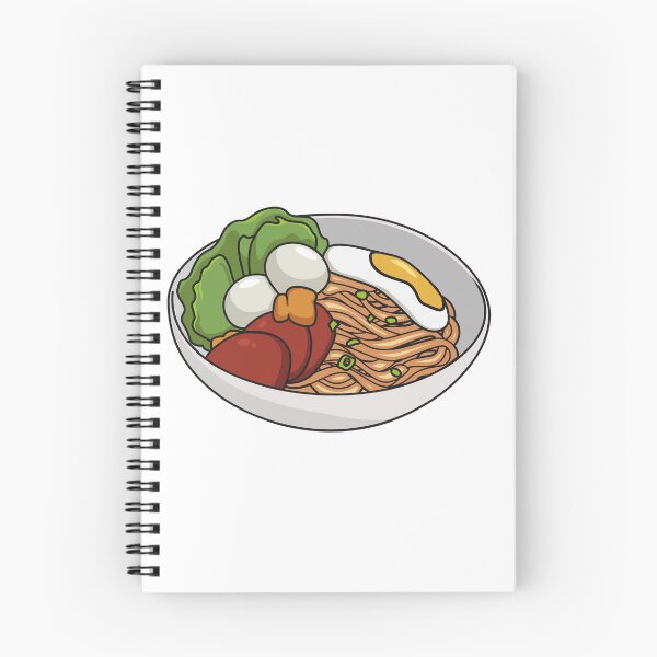 Item preview, Noodle cartoon illustration designed and sold by Misscartoon.