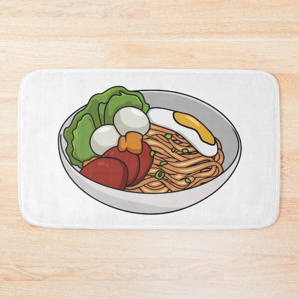 Item preview, Noodle cartoon illustration designed and sold by Misscartoon.