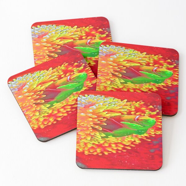 Item preview, Clown Fish Flower Painting Art designed and sold by getlyart.
