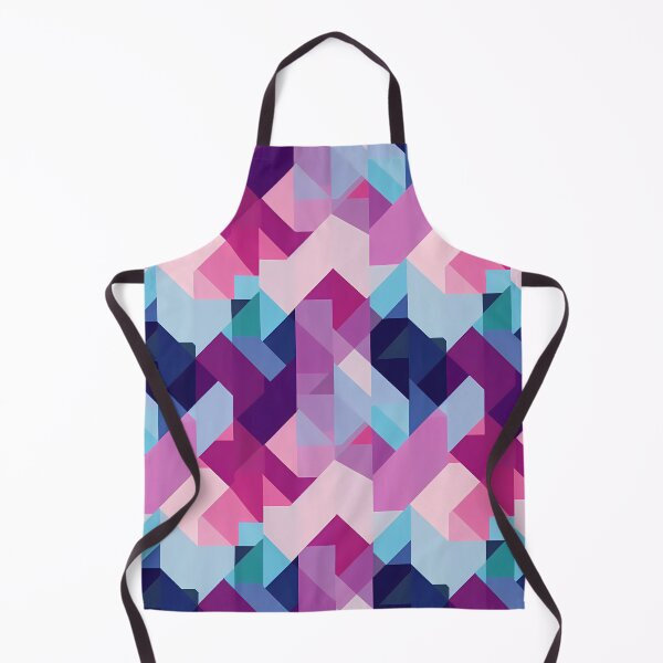 Item preview, Abstract Geometric Pattern - pink purple scheme designed and sold by Artilize.