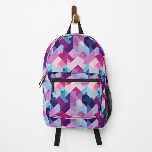 Item preview, Abstract Geometric Pattern - pink purple scheme designed and sold by Artilize.