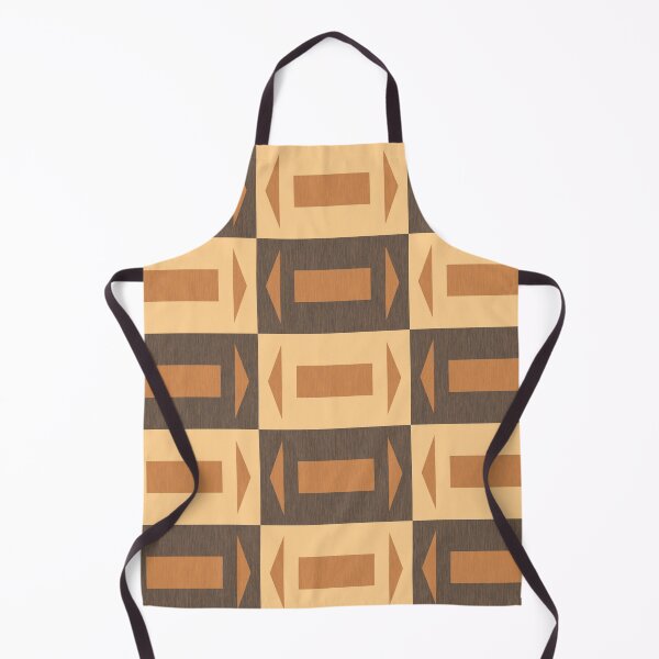 Item preview, Tulan Geometric Design with Triangles and Rectangles in Earthy Colors designed and sold by TheRugsNut.