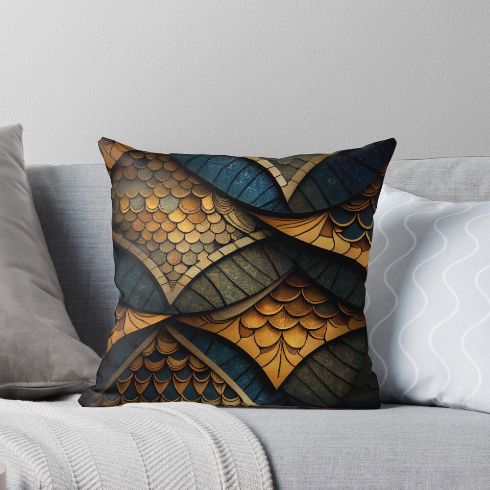 Item preview, Throw Pillow designed and sold by CodeAndColors.