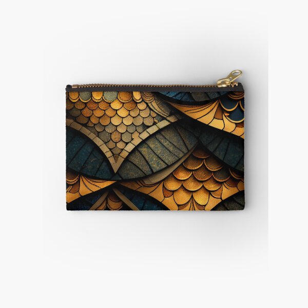 Aperçu de l'œuvre Scaley Transitional Pattern Digital Painting créée et vendue par CodeAndColors.