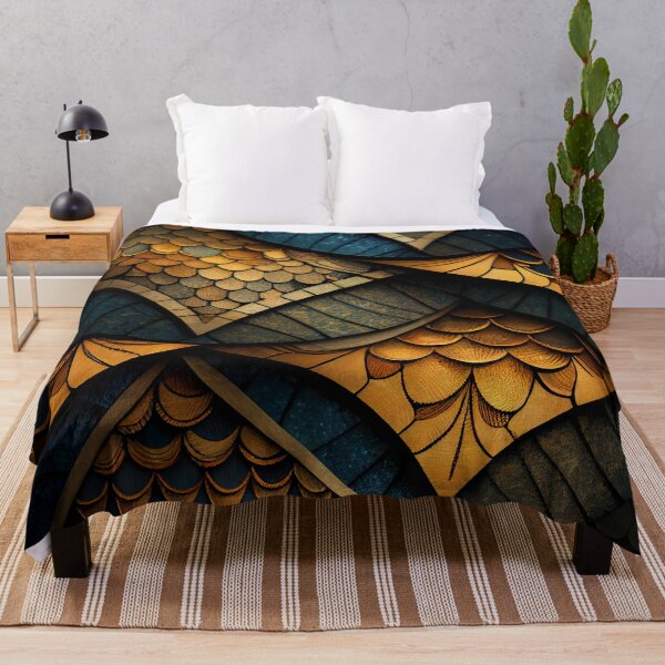 Item preview, Scaley Transitional Pattern Digital Painting designed and sold by CodeAndColors.