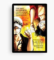 One Piece - The Best Alliance Canvas Print
