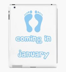 Babies Coming in January iPad Case/Skin