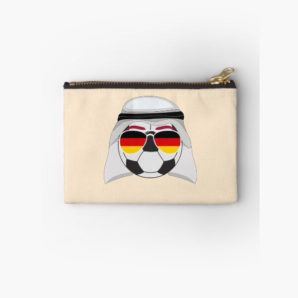 Item preview, Germany Flag inside Sunglasses on a Soccer ball Wearing a Keffiyeh designed and sold by Dexter Freeman.