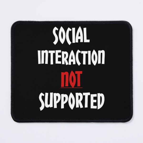 Item preview, Social interaction not supported designed and sold by Misschemical.