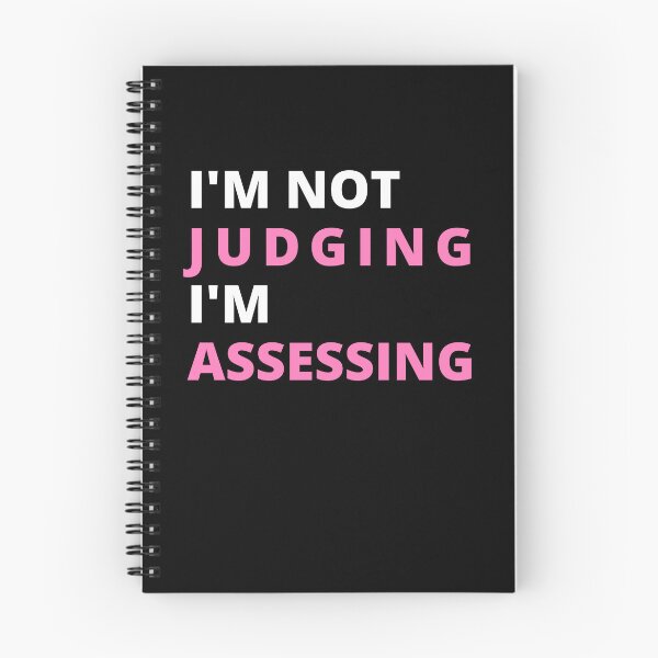 Item preview,  I'm Not Judging I'm Assessing Funny designed and sold by TeePerfect ⭐⭐⭐⭐⭐.
