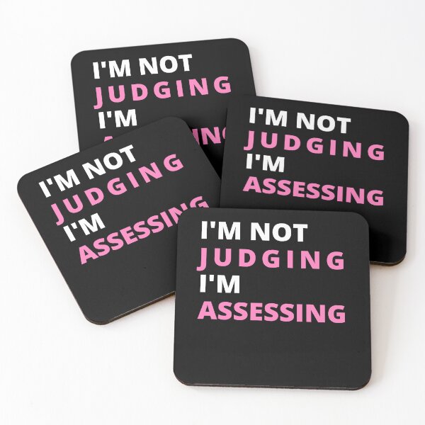Item preview,  I'm Not Judging I'm Assessing Funny designed and sold by TeePerfect ⭐⭐⭐⭐⭐.