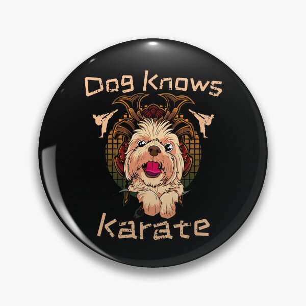Item preview, Dog knows karate classic designed and sold by Robertroo.