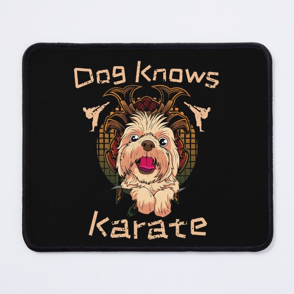 Item preview, Dog knows karate classic designed and sold by Robertroo.
