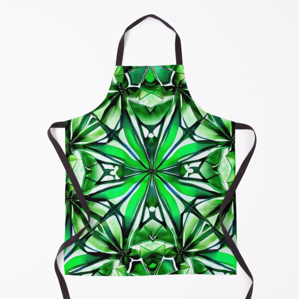 Artikelvorschau, Contemporary Green Relaxed Latin Pattern Digital Painting entworfen und verkauft von CodeAndColors.