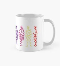 Sherlock squad silhouette multicoloured - Sherlock BBC Mug